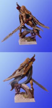 Wood Elf Lord with Greatsword by Bonkers