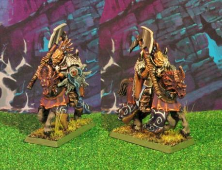 Exalted  Champion of Tzeentch by Slim