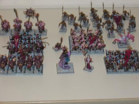 Slaanesh Armee by pasqwalle
