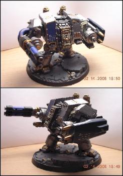 Grey Knight Dreadnought by T1k