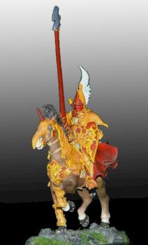 Chevalier d'Alahan sur destrier by Mad Martigan