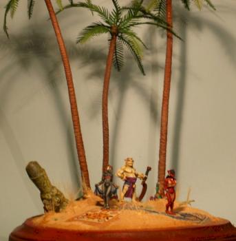 Diorama of the Basti Camp Followers by ShelleyinColorado