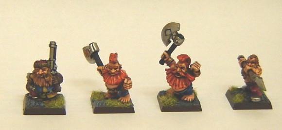 Dwarf Treasure Hunters! Mordheim Warband by Zarahemna