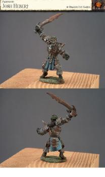 Half Orc Warrior by JBear272