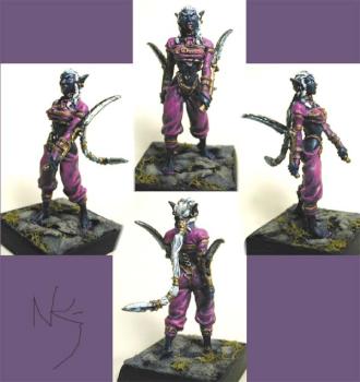 my favourite drow by ALizardInCrimson