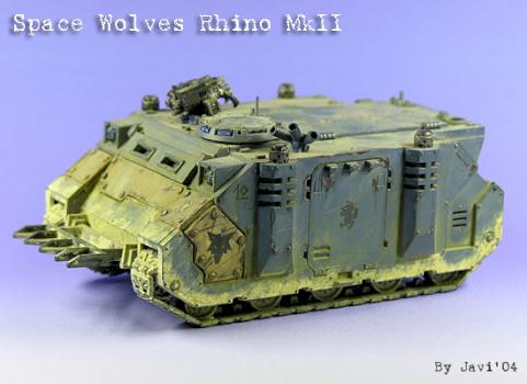 Space Wolves Rhino by Javi