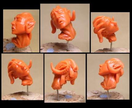 daemonette bust by hatsetsut