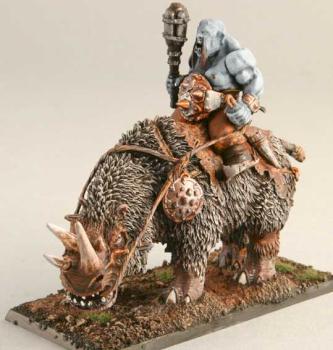 Forge World  Rhinox Rider  Ogre Kingdoms by rlgphoto