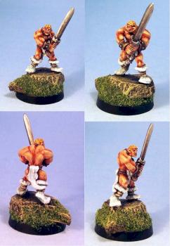 Ghonad, the Halfling barbarian by Sonny