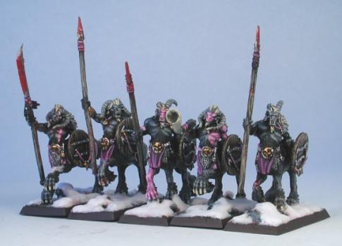 Beastmen Centigors by candypalmer