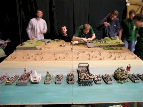 D-Day game table - view 1/4 by Tigrou from FW