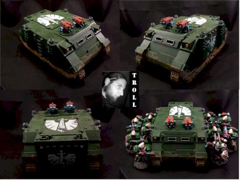 Dark Angels Rhino by DaTroll