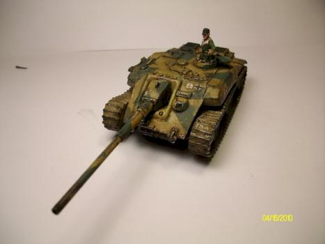 1/72nd Scratch built E-10 C and Sculpted Commander by Valknov