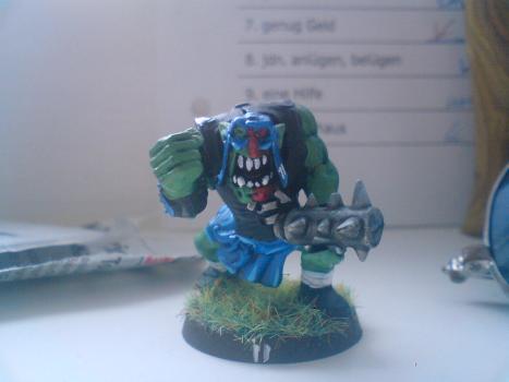 orc Blood Bowl catcher by Guerillia