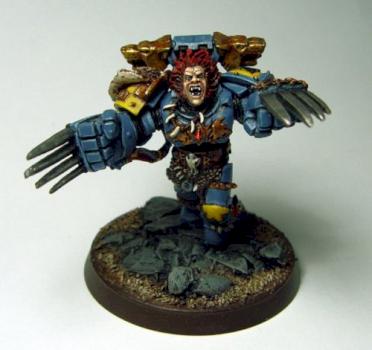 Space Wolves Wolf Guard by cyphercodicer1983