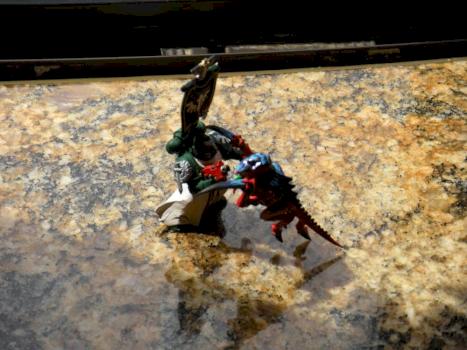 Dark Angel Vs. Tyranid by Chris L