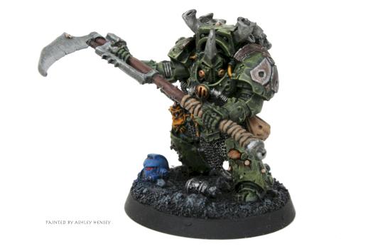 Chaos Space Marine Typhus by ashley hensey