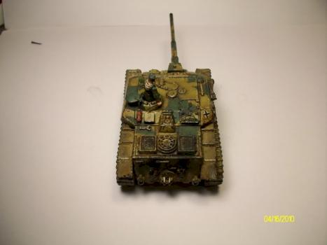 1/72nd Scratch built E-10 C and Sculpted Commander 3rd Shot by Valknov