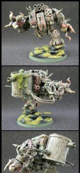 Chaos Space Marine Dreadnought by rumplemaster