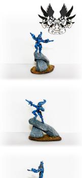 Eldar - Striking Scorpion Exarch by NarQo
