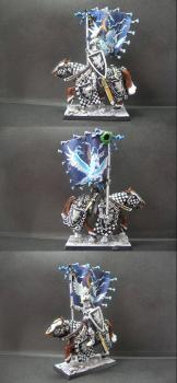 Warhammer Bretonnian Knight of Horned Pegasus V2 by tinman755