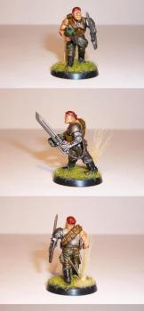 Colonel 'Iron Hand' Straken by Marins
