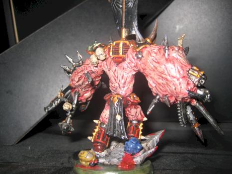 Obliterator Daemon Prince (back) by Vasdeferon