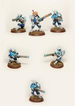 Tau Fire Warriors by Sanity-X