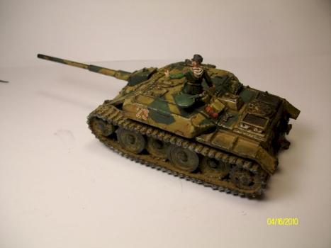 1/72nd Scratch built E-10 C and Sculpted Commander 2nd Shot by Valknov