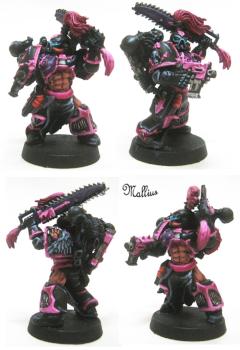Converted Emperors Children Noise Marine by Mallius