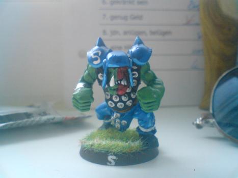 Another orc Blood Bowl self made by Guerillia