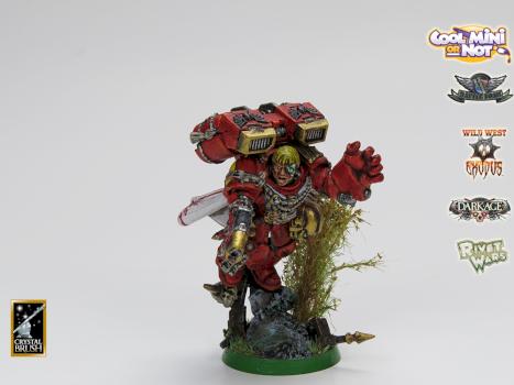 Blood Angel Captain by Richard Miles