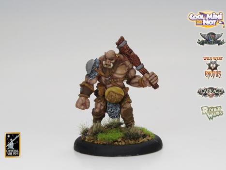 Ogre Chieftain by Derek McCloskey