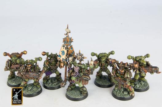 Squad Cholexus, Servants of Nurgle! by Cliff Etters
