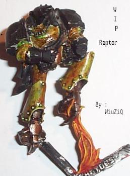 WIP Raptor by WiuZiQ