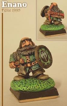 Dwarf with axe and crossbow by Felix