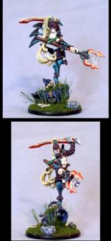 LILETH HARUSPEX, Dark Eldar, converted by UkkoLOurs