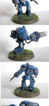 Assault terminator Ultramarines by Yury Shabashov