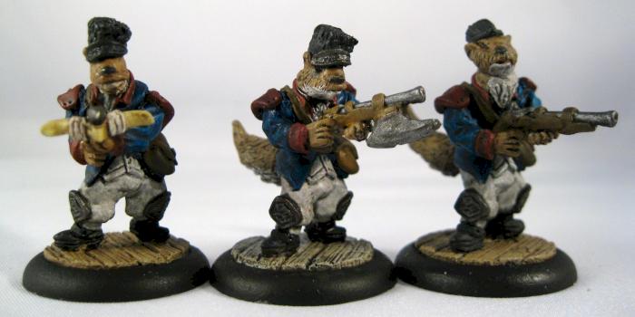 Weasel Fusiliers by Emily Fontana