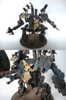 Painted scratchbuilt Meka Dread by Martin Lymer