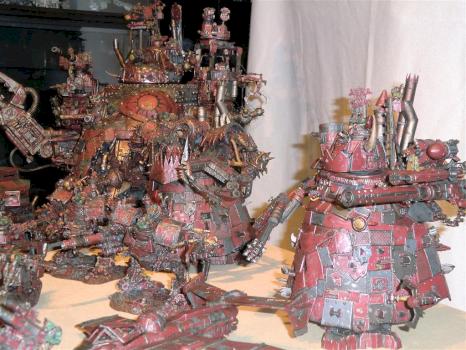 Evil Sunz Ork Army by Logan2606