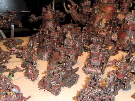 Evil Sunz Ork Army by Logan2606