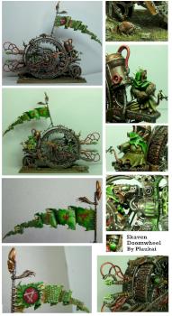 Skaven Clan SkryreDoomwheel by Plaukai