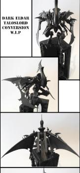 Dark eldar Taloslord WIP stage 1 by Emma Robinson
