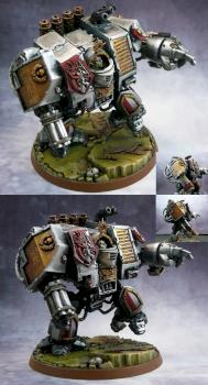 Grey Knights venerable dreadnought by Doom77