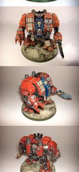 Blood Angels Furioso Librarian Dreadnought by PrimalAce