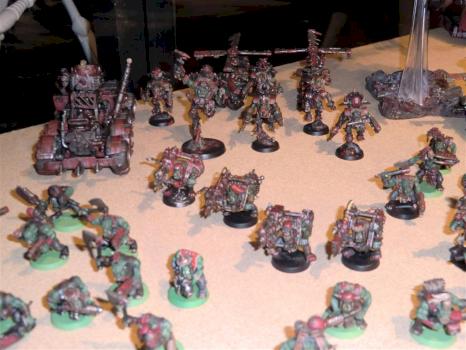 Evil Sunz Ork Army by Logan2606