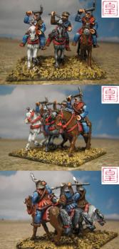 APe03 DYM Painted Persian Cavalry in Linen Armour by dygp2010