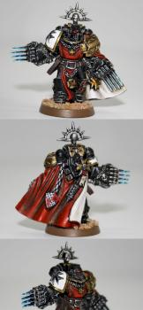 Black Templars Marshal in Artificer Armour by Andrzej