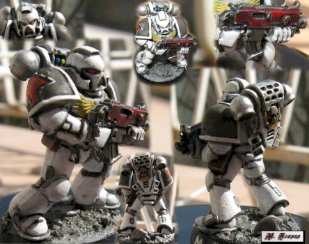Test WhiteScars Single Marine by R3app3r